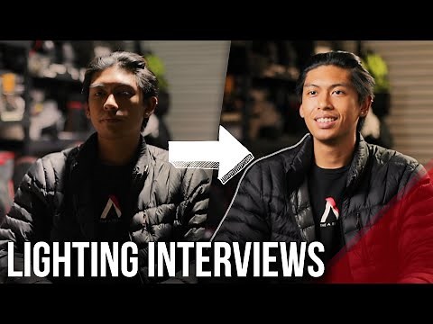 Lighting Interviews | Commercial Cinematography Techniques