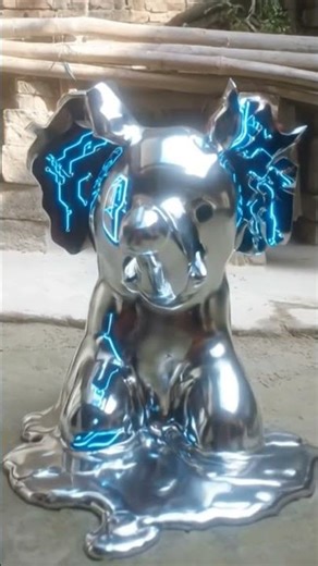 ye kya hai 🤣#ai #robot 😱🤯☑️☠️