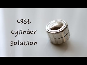 How to solve the Hanayama Cast Cylinder (spoilers)