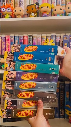 DVD Collection 📀 #dvd #dvdcollector #physicalmedia #tvshow #nostalgia #90s #seinfeld #dvdunboxing