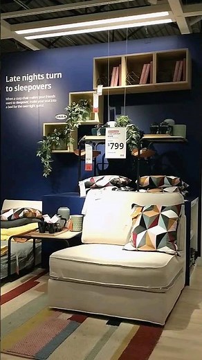 IKEA 2024 | living room ideas: Kivik sofabed 👉check out my channel for full Ikea videos #shorts