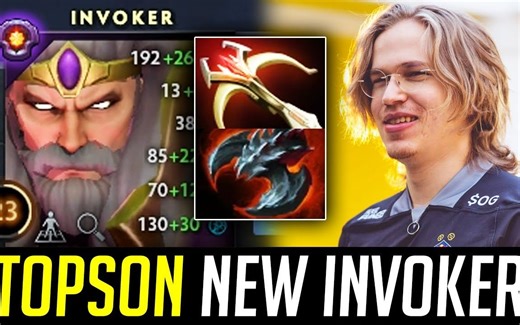 TOPSON中单卡尔，撒旦+大炮能成为战神吗！【DOTA2】