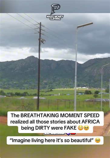The BREATHTAKING MOMENT SPEED realized all those stories about AFRICA being DIRTY were FAKE 😳🥹 “Imagine living here it’s so beautiful” 🥹#ishowspeed #fyp #africa