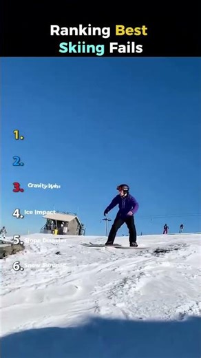 Ranking the Craziest Ski Fails ❄️😂