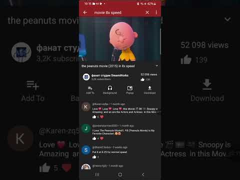 The Peanuts movie (2015) In 24x Speed