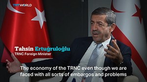 TRNC Foreign Minister Tahsin Ertuğruloğlu speaks to TRT World. Watch the full interview here: https://trt.world/vq6d | TRT World