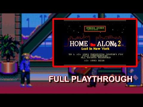 Home Alone 2: Lost in New York (Sega Genesis) | Full Playthrough
