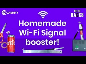How to make Wifi signal booster at home? Wifi Signal kaise boost karein? | Cashify Hello Hacks E14