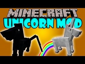 UNICORN MOD - Vuela en Unicornios y Pegasos! - Minecraft mod 1.7.2 y 1.7.10 Review ESPAÑOL