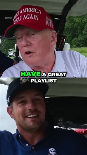 Trumps golf music playlist! Frank Sinatra vibes and a killer 5-iron shot. Pure perfection. #GolfLife #Playlist #FrankSinatra #GoodVibes #ChillMusic #fyp #foryou #viral #sports #golftiktok #Donaldtrump #USA