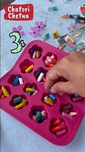 3 Crayon Hacks | Ab purane wax crayons ko karo use #hacks
