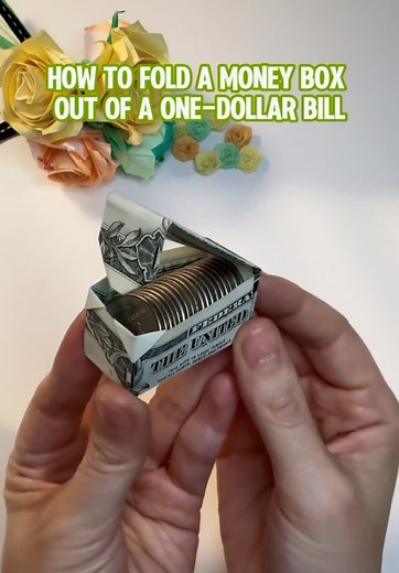 How to Fold a Money Box from a One-Dollar Bill