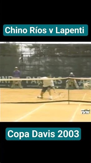 Chino's magic touch at the net vs Lapenti in Davis Cup 2003 - Quito