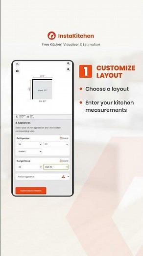 Free Kitchen Visualizer & Estimation Tool | InstaKitchen