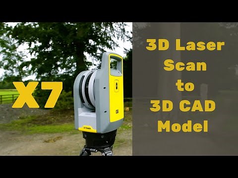 3D Scan to CAD with Trimble X7 Laser Scanner and Geomagic Wrap