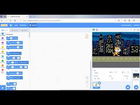 Scratch - Hintergrund einfügen und löschen