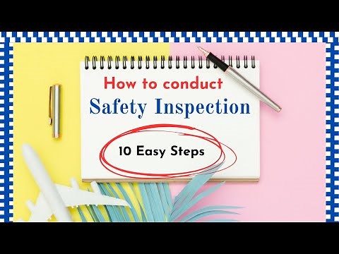 Safety Inspection | How to conduct site inspections by Safety Officers #safetyfirstlife #safety #hse