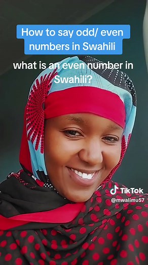 How to Say Odd & Even Numbers in Swahili