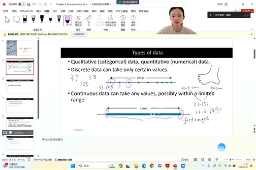 CIE Statistics 1 - Chapter 1 Representation of data
