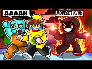 We Unlocked THE FINAL MOVE For ADMIN KJ MOVESET... (Roblox The Strongest Battlegrounds)