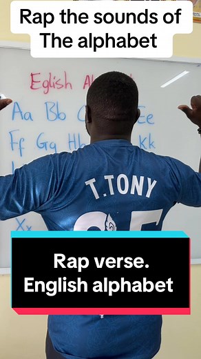 Learn English Alphabet Rap Verse and Sounds | Teacher Tony