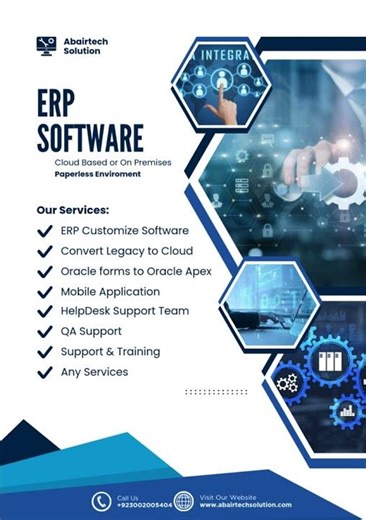 ERP Software Cloud Based (Oracle Apex| Oracle Forms | Migration Forms to Apex | orclAPEX)
