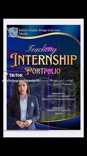 Premium Teaching Internship Portfolio Designs