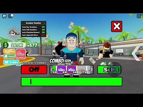 Sneaker Resell Simulator auto farm script