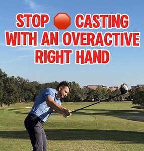 You'll be surprised how well you can actually strike the ball with an open right hand... I love this drill for getting a sense of the where the driver head is at through the swing. | Top Speed Golf - Clay Ballard Golf Instruction