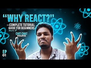 🚀 React-JS Ep 1: Why React? Complete Tutorial Guide for Beginners | React JS Series in Telugu 🔥