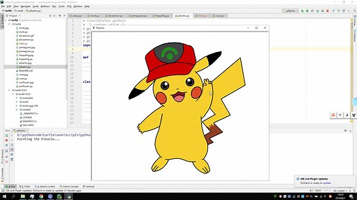 python画图库turtle海龟