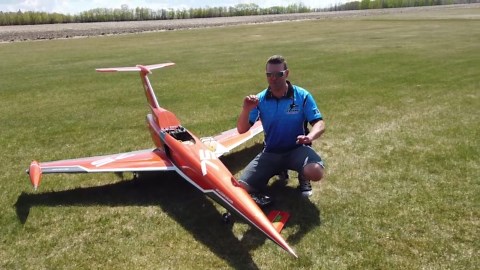 High Speed Runs, New Lights - Aviation Design Diamond Target Drone