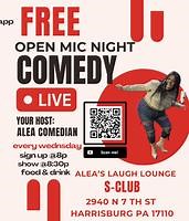 Comedy open mic night