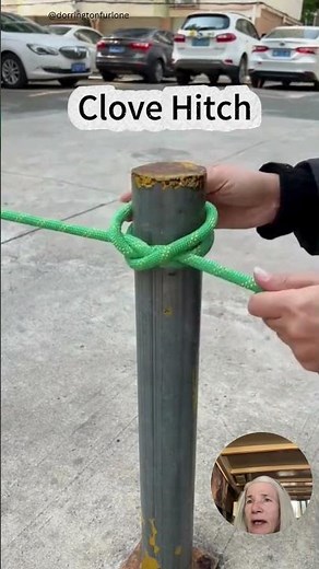 Clove Hitch Knot: Secure Your Gear Instantly #knots #tutorial