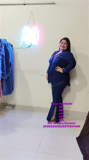 Plus Patola on Instagram: "✨ Denim that sells itself ✨ Our Denim Co-ord Set with Studded Chain Work is designed to flatter curves while keeping comfort first. Easy to style. Easy to wear. Impossible to ignore. ✔ Premium denim ✔ Statement chain detailing ✔ Perfect for casual days & elevated outings 📩 DM to order | Limited pieces available #PlusPatola #DenimCoordSet #ShopPlusSize #PlusSizeFashionIndia #CurveFriendly DenimWithEdge PlusSizeClothing InclusiveFashion LimitedStock"