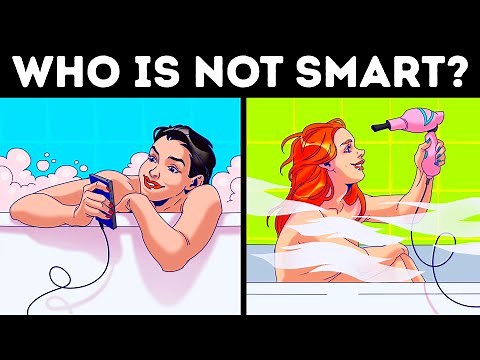 Guess Which Girl Is Less Smart in 29 Riddles