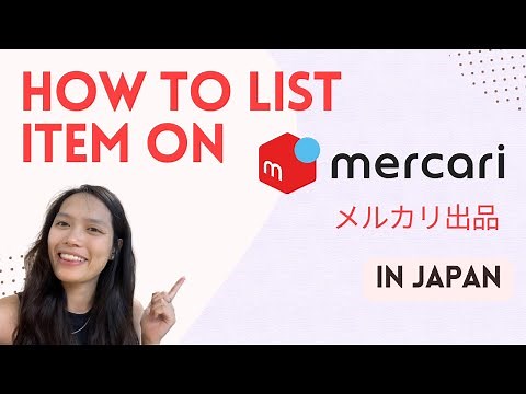 How to list/sell an item on Mercari in Japan (メルカリ出品）