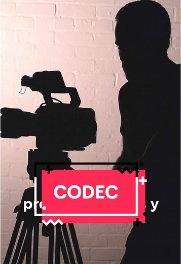 ¿Sabes que son los códecs? #cine #video #audiovisual #postproduccion #cinematography #cinematographer #cinematografia #codec #DaVinci #Premier #rcinefilos #filmmaking