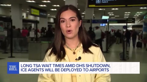 TSA Lines Surge; Trump Deploys ICE Agents To Airports Amid DHS Shutdown | TRENDING