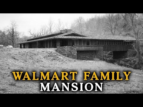 The Dark Story Behind of Walmart Family Mansion: Sam Walton's Bentonville House