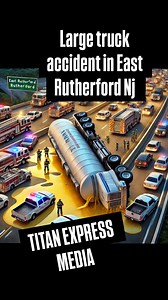 🚨 Breaking News: Major Traffic Disruption in East Rutherford! 🚨 A massive tractor-trailer has overturned on Route 17 South near the Route 3 East exit ramps in East Rutherford, NJ, spilling cooking oil across the highway and causing significant lane closures. The incident occurred around 10:59 AM today, leading to heavy traffic delays expected to last several hours. Fortunately, the driver sustained no serious injuries. Cleanup crews, including Rutherford police, fire department, towing service