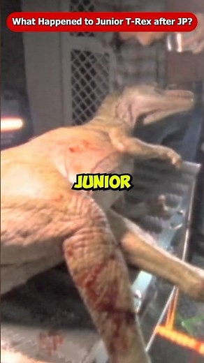 What Happened to the Junior T-Rex after Jurassic Park? #Shorts #Viral Rebirth