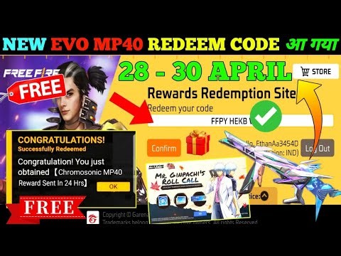 FREE FIRE REDEEM CODE TODAY 29 APRIL REDEEM CODE FREE FIRE | FF REDEEM CODE TODAY 29 APRIL