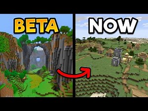 Did Minecraft Beta Have Better World Generation? (1.8.1 Beta)
