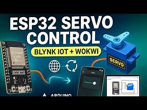 ESP32 Blynk IoT Servo Motor Control | Wokwi Simulator Tutorial