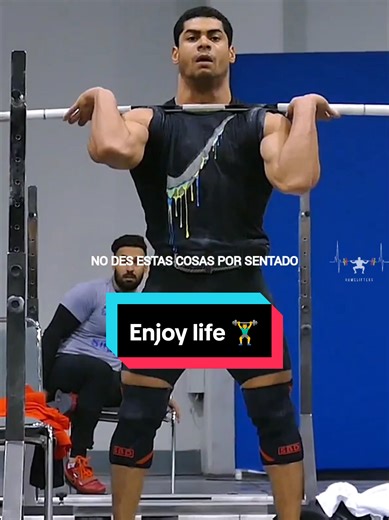 Podrá ser duro el camino pero... de eso se trata, si fuera fácil todos lo harian. Así que disfrútalo🏋️‍♂️ #gamelifters #hopecore #weightlifting #levantamientodepesas #halterofilia