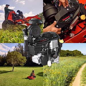 Tall grass. Tough terrain. Steep inclines. Cold starts. Our FX EVO engines are designed to tackle it all. Engineered to meet modern landscaping demands, these latest additions to our industry-trusted lineup balance big-time power with enhanced fuel efficiency and reduced emissions—the kind of performance you can count on through and through. | Kawasaki Engines