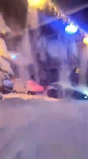 Avalanche in Courchevel 😳❄️ Tempête de Neige Hits the Alps!