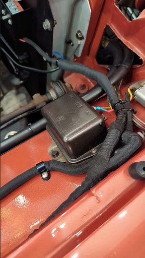 Voltage regulator placement 1955 to 1957 Thunderbird.