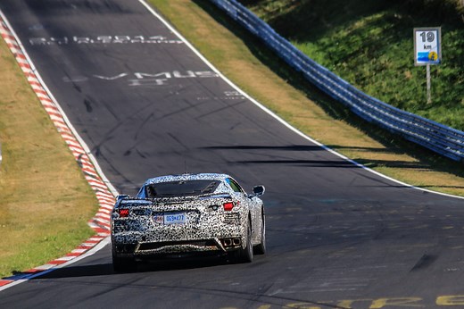 The 2020 C8 Corvette Did a 7:29.9 Lap Around the Nürburgring